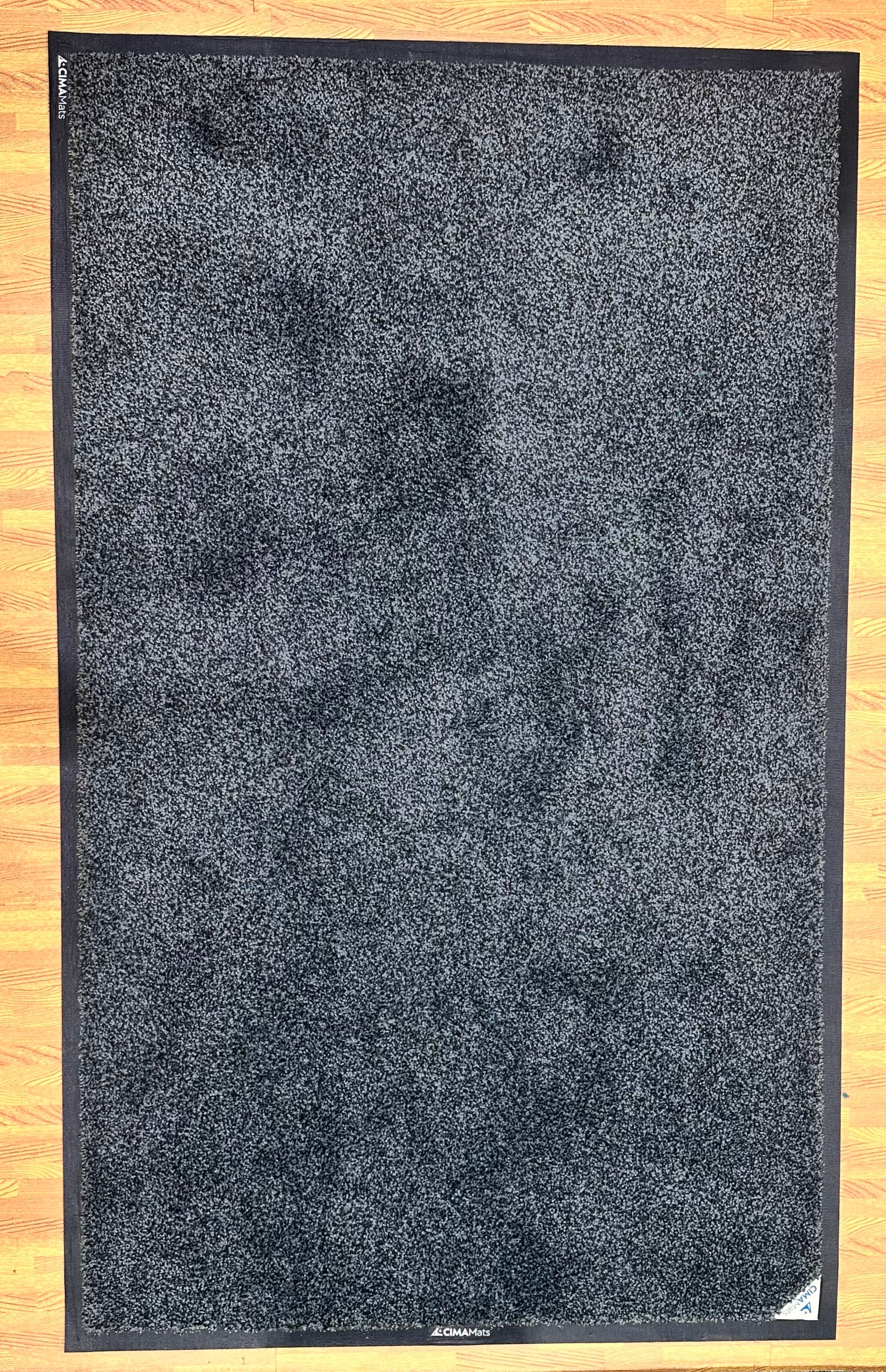 Entrance mat at hotel lobby